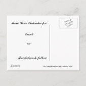 ゼリー入りドーナツ 案内ポストカード (裏面)