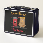 ゼリー及びピーナッツバターサンドイッチグルメ メタルランチボックス (裏面)