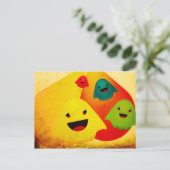 ゼリー幽霊たち ポストカード (スタンド正面)