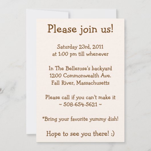 ゼリー菓子のイースターエッグの狩りの招待状のバッグ 招待状 (裏面)