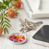 ゼリー菓子のパターン キーホルダー (側面)