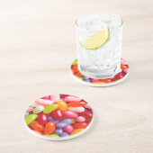 ゼリー菓子のパターン コースター (側面)