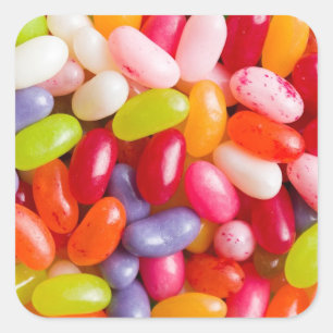 ゼリー菓子のパターン スクエアシール