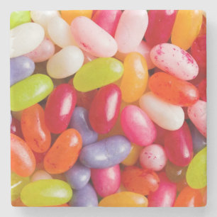 ゼリー菓子のパターン ストーンコースター