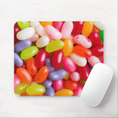 ゼリー菓子のパターン マウスパッド (マウス)