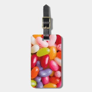 ゼリー菓子のパターン ラゲッジタグ