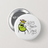 ゼリー菓子王 缶バッジ (正面&裏面)