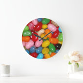 ゼリー菓子 ラージ壁時計 (ホーム)