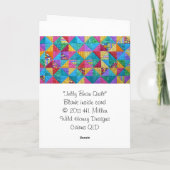 "ゼリー菓子" (中ブランク)カード カード (裏面)