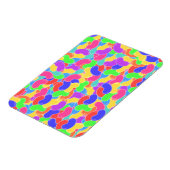 ゼリー豆のおもしろい数々の色キャンディパターン マグネット (左側)