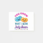 ゼリー豆のキャンディーって言ってるかわいいだ ポストイット (正面)