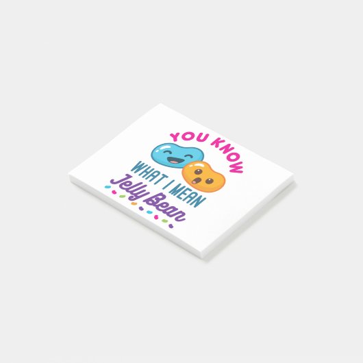 ゼリー豆のキャンディーって言ってるかわいいだ ポストイット (アングル)