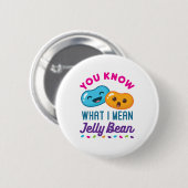 ゼリー豆のキャンディーって言ってるかわいいだ 缶バッジ (正面&裏面)