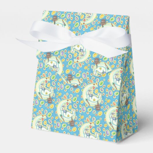 ゼリー豆の夢、イースターバニーテントの好意ボックス フェイバーボックス (正面サイド)