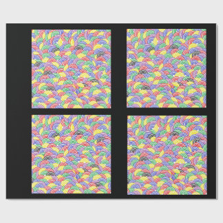 ゼリー豆包装紙 ラッピングペーパー