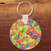 ゼリー豆 キーホルダー (正面)