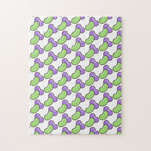 ゼリー豆 ジグソーパズル (縦)