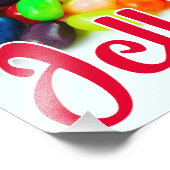 ゼリー豆 フォトプリント            (角)