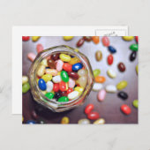 ゼリー豆 ポストカード (正面/裏面)