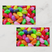 ゼリー豆 名刺 (正面/裏面)