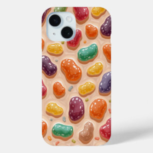 ゼリー豆iPhoneケース iPhone 15ケース