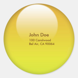 ゼリー金ゴールドボタン封筒シーラー ラウンドシール