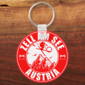 ゼルアムゼールザルツブルクオーストリア キーホルダー (正面)