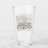 ゼルコヴァの伝説 – マラス タンブラーグラス (裏面)