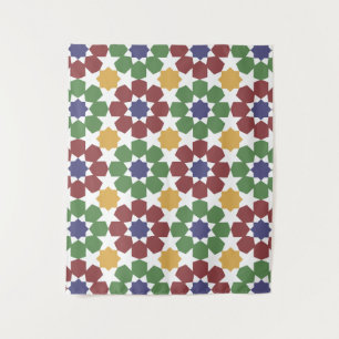 ゼルリジェパターンモロッコセラミックアート伝統的 タペストリー