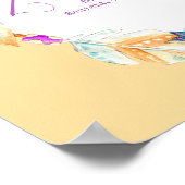 ゼルリンダ羽ビーズリース名の意味ポスター ポスター (角)