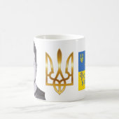 ゼレンスキーサイン入りマグカップ コーヒーマグカップ (中央)