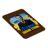 ゼレンスキーホープ英雄ウクライナストロング マグネット (右側)