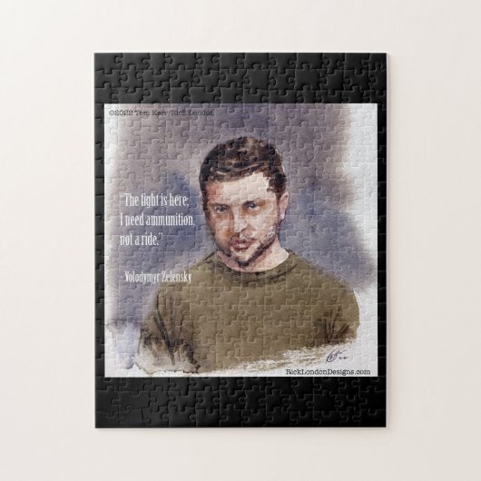 ゼレンスキーヴォロディミールジグソーパズル ジグソーパズル (縦)