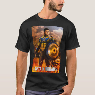 ゼレンスキー船長ウクライナヒーローサポートウクライナウクライナ Tシャツ