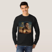 ゼレンスキー ウクライナ大統領 メンズTシャツ Tシャツ (正面フル)