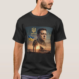 ゼレンスキー ウクライナ大統領 Tシャツ