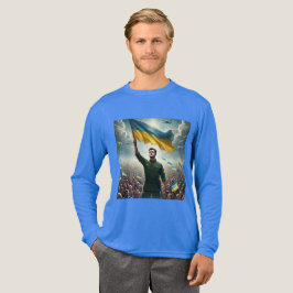 ゼレンスキー ウクライナ集会トリブレンドTシャツ トライブレンドTシャツ