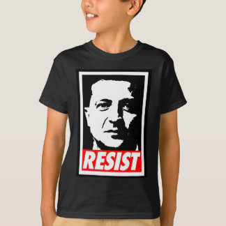 ゼレンスキー - 抵抗 ウクライナを支援します 私はウクライナと共にいます Tシャツ