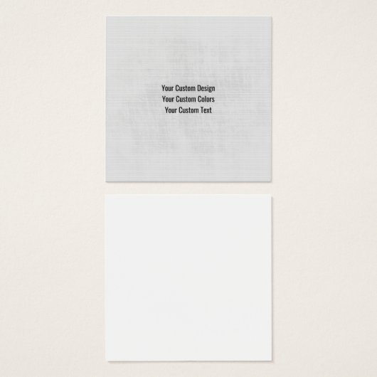 ゼロから再設計して独自の作成 (正面&裏面)