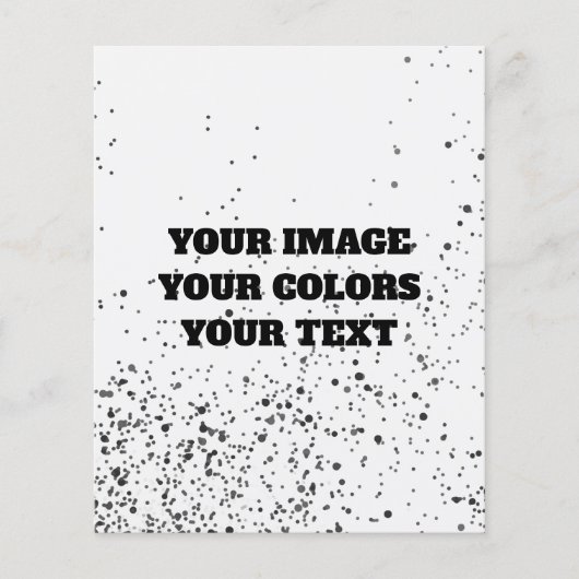 ゼロから再設計して独自の作成 チラシ (正面)