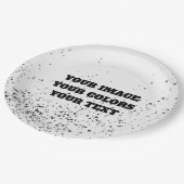 ゼロから再設計して独自の作成 ペーパープレート (アングル)