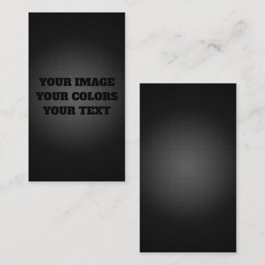 ゼロから再設計して独自の作成 名刺 (正面/裏面)