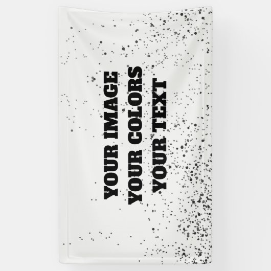 ゼロから再設計して独自の作成 横断幕 (縦)