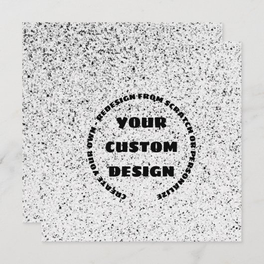 ゼロから再設計またはカスタマイズ (正面/裏面)