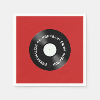 ゼロから再設計またはパーソナライズ –  スタンダードカクテルナプキン