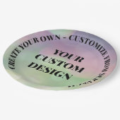 ゼロから再設計!オリジナルを作成 ペーパープレート (アングル)