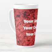 ゼロから再設計 – 独自の作成 カフェラテマグ (左アングル)