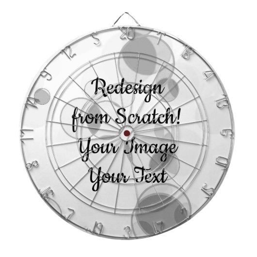 ゼロから再設計 – 独自の作成 ダーツボード (正面)