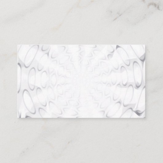 ゼロから再設計 – 独自の作成 名刺 (裏面)