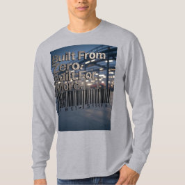 ゼロから構築され、より多くをスキャン Tシャツ